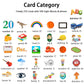 Kidzdo 540 Sight Words Talking Flash Cards With Music, Pocket Speech Therapy Toys, Montessori Toys, Learning Educational Teachin