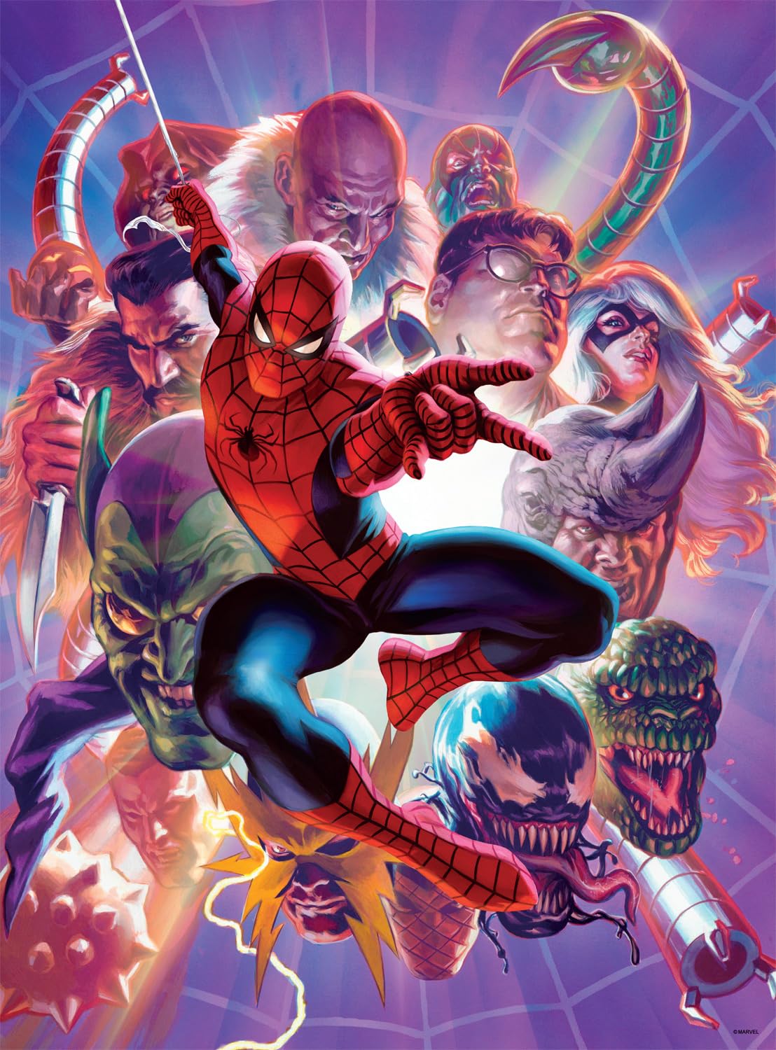Buffalo Games - Marvel - The Amazing Spider-Man #33-1000 Piece Jigsaw Puzzle For Adults -Challenging Puzzle Perfect For Game Nights - Finished Size Is 26.75 X 19.75