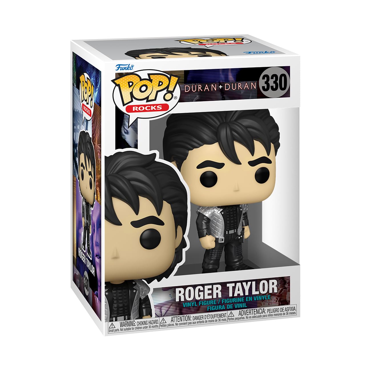Funko Pop! Rocks: Duran Duran - Wild Boys Roger Taylor - Collectable Vinyl Figure - Gift Idea - Official Merchandise - For Kids & Adults - Music Fans - Model Figure For Collectors And Display
