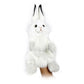 Hansa Toys Usa 7156 Plush Hand Puppet White Bunny