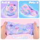 Blue Axolotl Slime  Axolotl Butter Slime Kit  Scented Slime Party Favors for Kids  Super Soft  Non-Sticky  Stretchy  Stress Relief Toy  Birthday Gifts for Boys & Girls