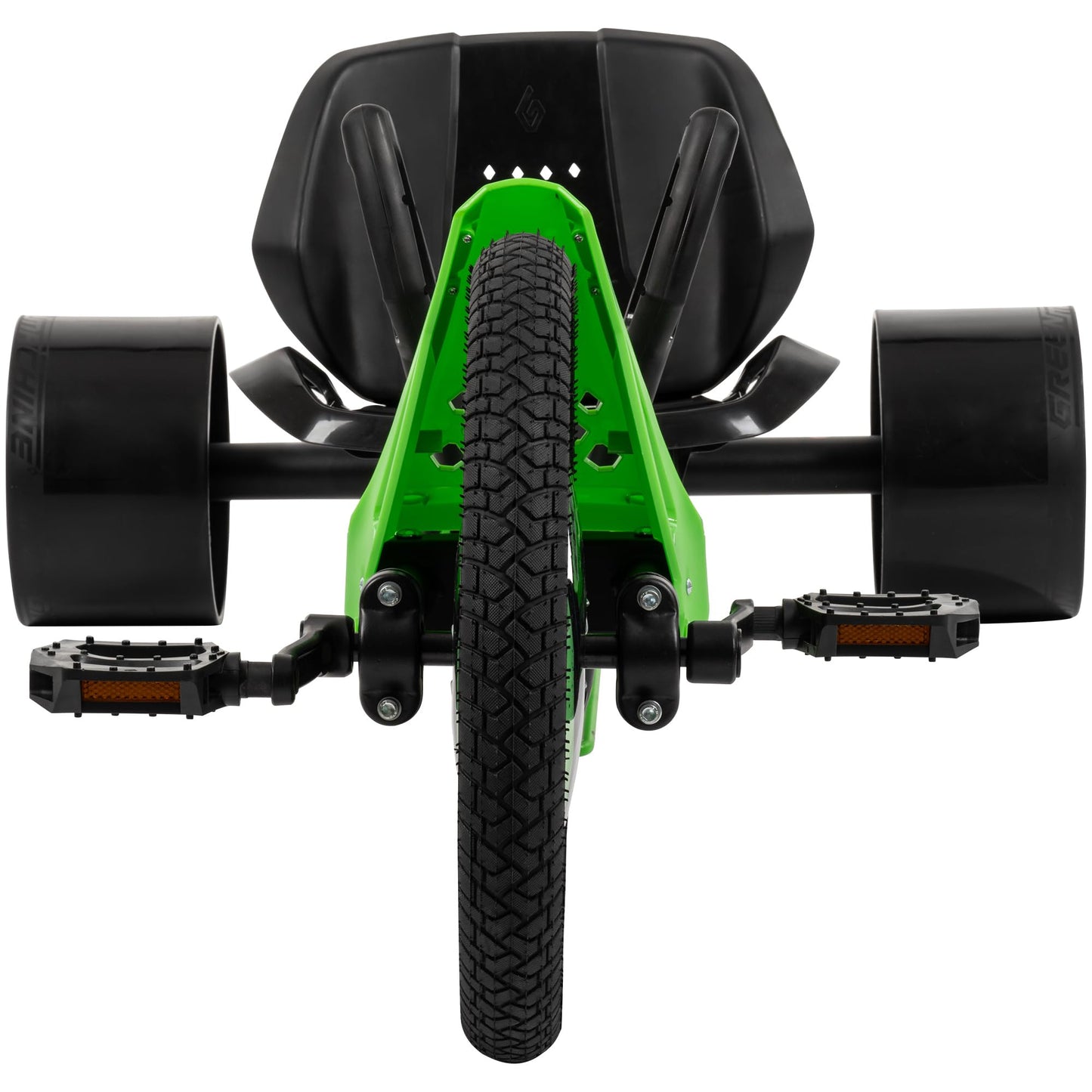Huffy Green Machine 16 Inch Drift Trike, Sleek Ergonomic Design, Adjustable Seat, Durable Steel Frame, Easy to Operate, Drift Tr