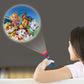 LEXiBOOK Paw Patrol Stories Projector Torch Light with 3 Discs - Create Your Own Stories, Plastic, Portable Fun for Kids