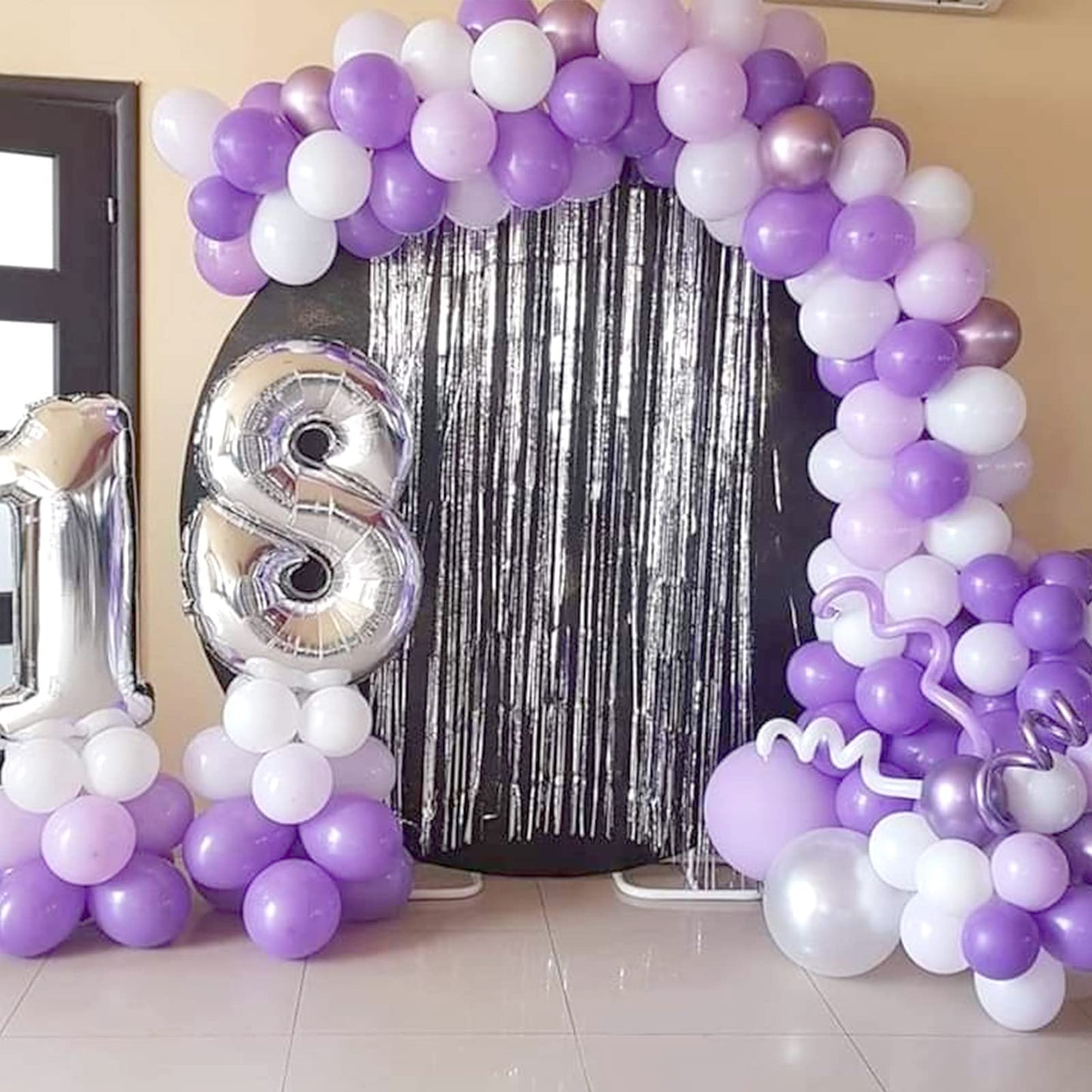 Moukiween Purple Balloons 12 Inch - 70 Pcs Light Purple Balloons For Wedding Baby Shower Birthday Halloween Christmas Party Decorations