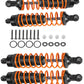 4PCS Full Aluminum Front Rear Shocks Upgrade Parts for 1/10 Big Rock 3s blx/Senton 3s blx 550/ Granite 3s blx 550/ Vorteks 3s bl