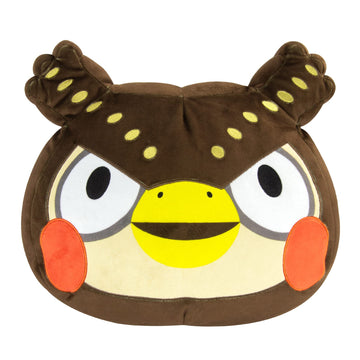 Megasketcher Club Mocchi Mocchi Blathers Plushie - 15 Inch Squishy Collectible Plush - Multi Color - Model T12428