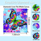 igoodom 4 PCS Diamond Art Kits for Kids, Butterfly Small Diamond Painting Kit, Small Diamond Art Kits for Kids Ages 4-8-12, DIY