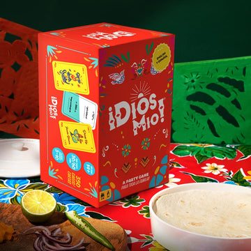 Dios Mio! Latino Party Game by FITZ - 275 Bilingual Cards for Ages 17+, 2+ Players - Multicolor Fun for Latinos