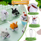 Aoriher 24 Pcs Horse Plush Stuffed Animal Mini Keychain Toys 3.15 Inch Party Favor With Detachable Chain For Farm Themed Birthday Party Favors Supplies(Horse Style)