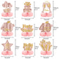 9Pcs 40Th Birthday Decorations Pink Rose Gold Honeycomb Centerpieces For Women,Happy 40Th Birthday Table Centerpieces Party Supp