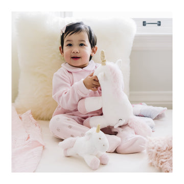 Gund Baby Luna Unicorn Stuffed Plush Rattle, 7