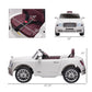 Aosom Bentley Mulsanne 12V Ride On Car, Battery Powered Car With Remote Control, Suspension, Startup Sound, Led Lights, Mp3, Horn, Music, Forward And Backward, 2 Motors, White