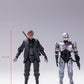 Hiya Toys Robocop 3: Robocop Vs Otomo Px Edition 1:18 Scale Exquisite Mini Action Figure Two-Pack, Multicolor