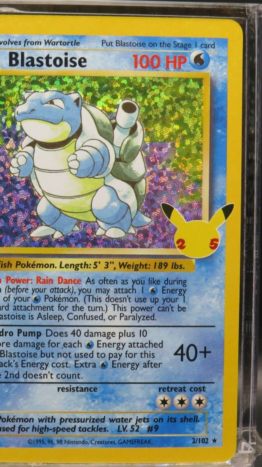 Pokemon Single Card Blastoise Celebrations Classic Collection