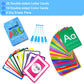 Abc Letter Flash Cards For Toddlers With 5 Dry Erase Pens, Preschool Learning Toys Alphabet Memory Game, 36Pcs Double-Side Flash