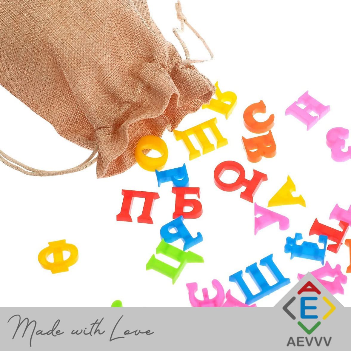 Russian Alphabet Lotto Game - Loto With Letters - Azbuka With Cyrillic Alphabet - Language Learning