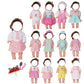 Huang Cheng Toys 12 Pcs Set Handmade Baby Doll Clothes Dress Outfits Costumes For 12 13 14 15 Inch Doll