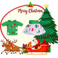 Erweicet Christmas Clothing Christmas Accessories For Elf Doll (Top + Skirt) Doll Is Not Included