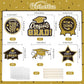 30Pcs Graduation Party Decorations Class Of 2024 Congrats Grad Table Centerpiece,Graduation Table Decorations,Graduation Centerp