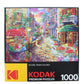 RoseArt 1000 Piece Jigsaw Puzzle - Kodak Premium Late Afternoon in Italy, Multi-colored, Model 8700ZZQ, Paper Material