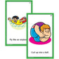 Super Duper Publications Move Your Body Fun Deck - Occupational Therapy Flash Cards for Kids, Medium Size, Tin Material