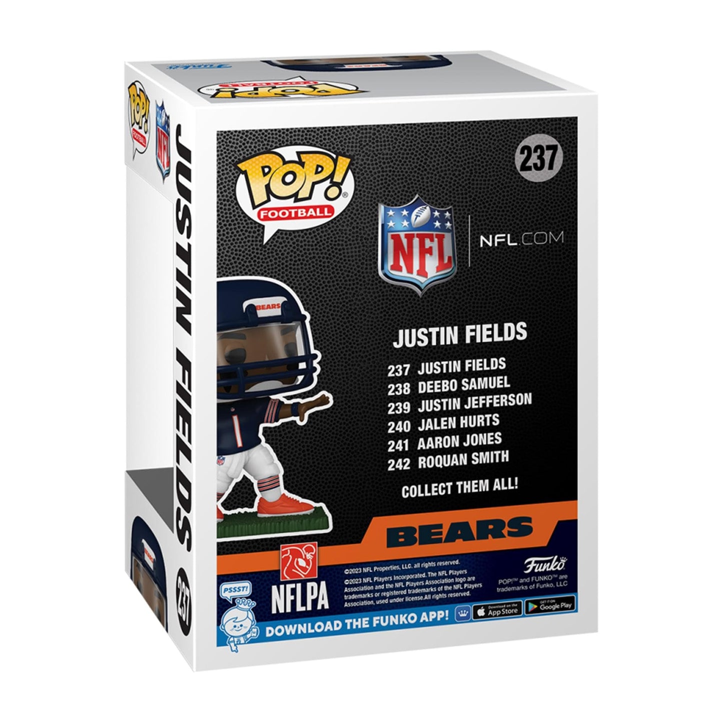 Funko Justin Fields (Chicago Bears) Nfl Pop! Series 11