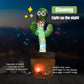 Miaodam Dancing Cactus, Talking Cactus Repeats What You Say, New Soft Plush Talking Toy Electric Speaking Cactus Baby Toys Packi