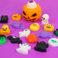 Derayee 36 Pcs Halloween Mochi Squishy Toys Bulk, Stress Reliever Anxiety Halloween Squishies Toys For Kids Halloween Party Favors, Classroom Prizes, Goodie Bag Stuffers
