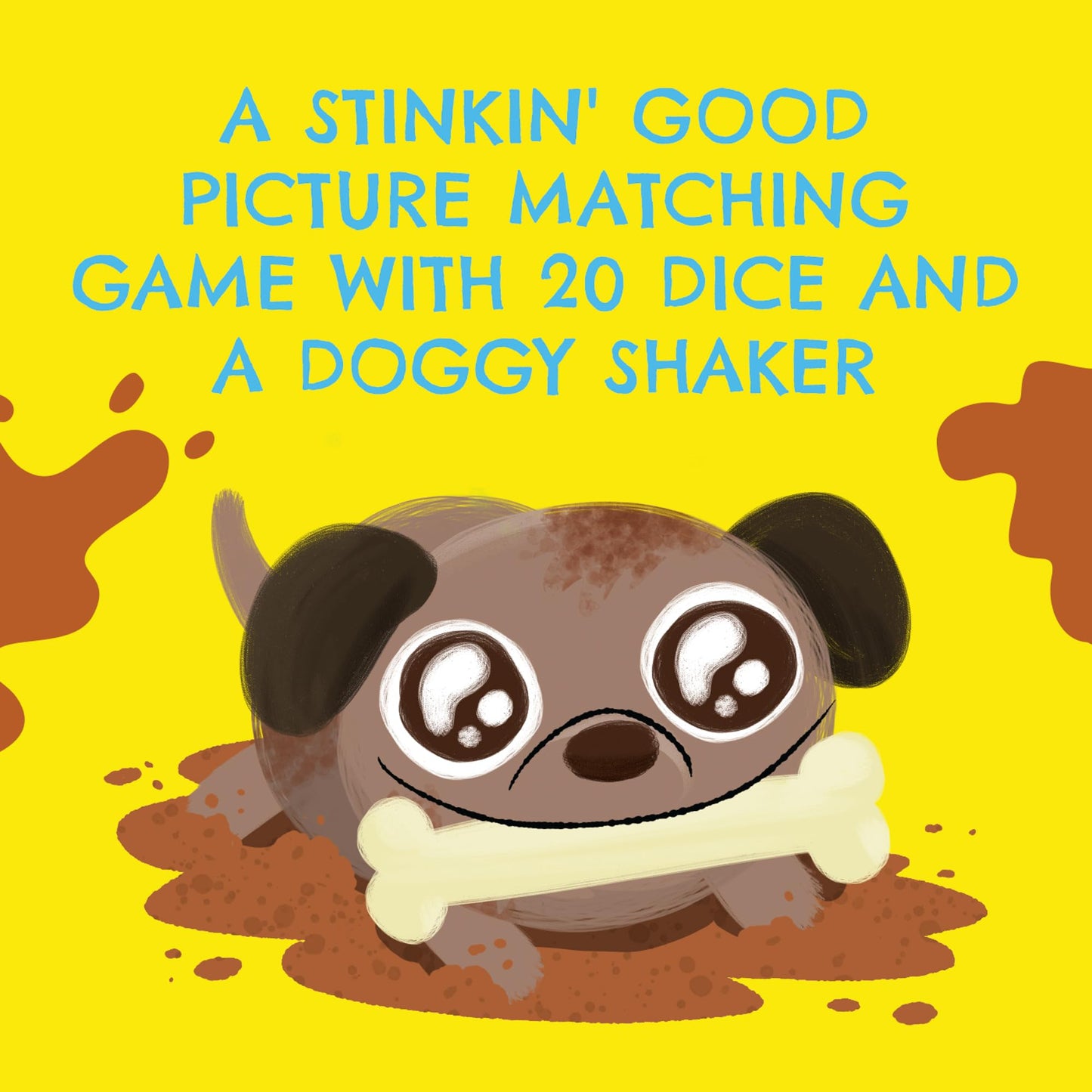 Exploding Kittens You Little Stinker Game - 2-5 Players, Ages 4+, Small Size, Paper Material, Includes Dice and Shaker