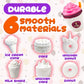 Insnug Paint Your Own Squishies Kit - Sensory Toys for Kids, Small, Yellow, Model ISG-1141085, Stress Relief Squishies, Unicorn Gift