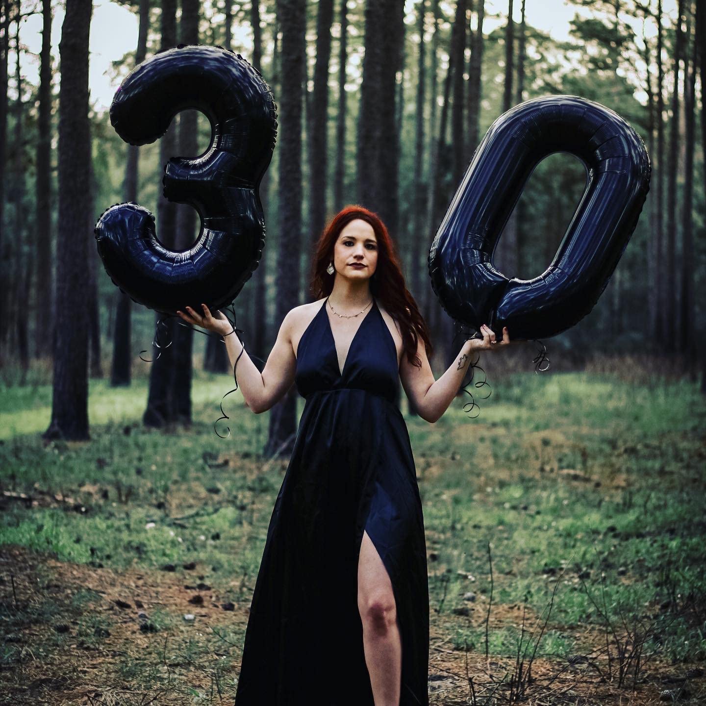 40 Inch Black Number Balloons, Large Digital 9 Balloon, Foil Mylar Balloons Decorations For 9 19 90 Birthday Party, Engagement,
