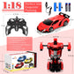 Dolanus Remote Control Car - Transform Robot RC Cars Contains All Batteries: One-Button Deformation and 360 Degree Rotating Drif