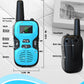 Walkie Talkies For Kids Rechargeable 2 Pack: Walkie-Talkies For Kids - Walky Talky For Kids - Long Range Outdoor, Hiking, Camping Toys For 3-12 Year Old Girls Boys Gifts Christmas Games