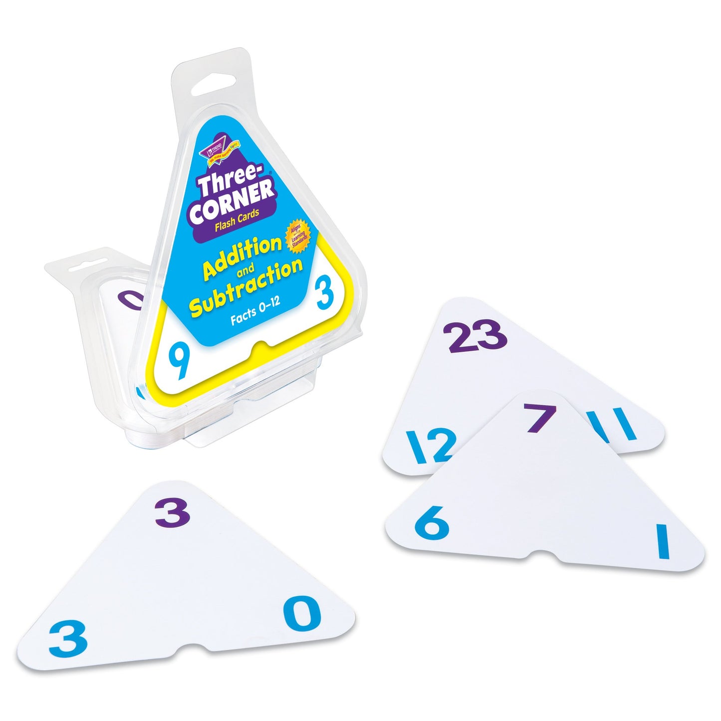 Tept1671 - Trend Three Corner Flash Cards