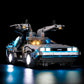 Briksmax Light For Lego Back-To-The-Future-Time-Machine 10300 - Led Lighting Kit Compatible With Lego Creator Expert 10300 - Not Include The Lego Set
