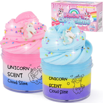 Strawberry Butter Slime, Scented Slime Kit Toys Cute Preppy Stuff for Girls Boys Kids, Cool Teen Girls Birthday Gifts Party Favo