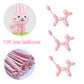 Eblliwsm 100Pcs 260Q Pale Pink Magic Long Balloons Decoration Shopping Mall Activities, Party Decoration, Parent-Child Activitie