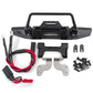 Rclions Aluminum Front Bumper With Led Lights For Trx4M Defender 1/18Th Rc Crawler Car Upgrades