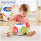 Talkfun Bilingual Musical Learning Cube Toddler Toys Age 1-2, English Spanish Educational Toy For 1+ Yr 9-12 18 Month Development, First Christmas 1St Birthday Gifts For One Year Old Boy Girl
