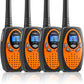 Virill Walkie Talkies 4 Pack Two Way Radios 22 Channels Vox Scan Long Distance Range With Backlit Lcd Scree For Indoor Outdoor Camping Hiking And Adventure(Orange)