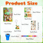 72Pcs Woodland Animals Coloring Book With Crayons Bulk,Forest Creatures Party Favors Goodie Bags Fillers,Wild Animal Birthday Pa