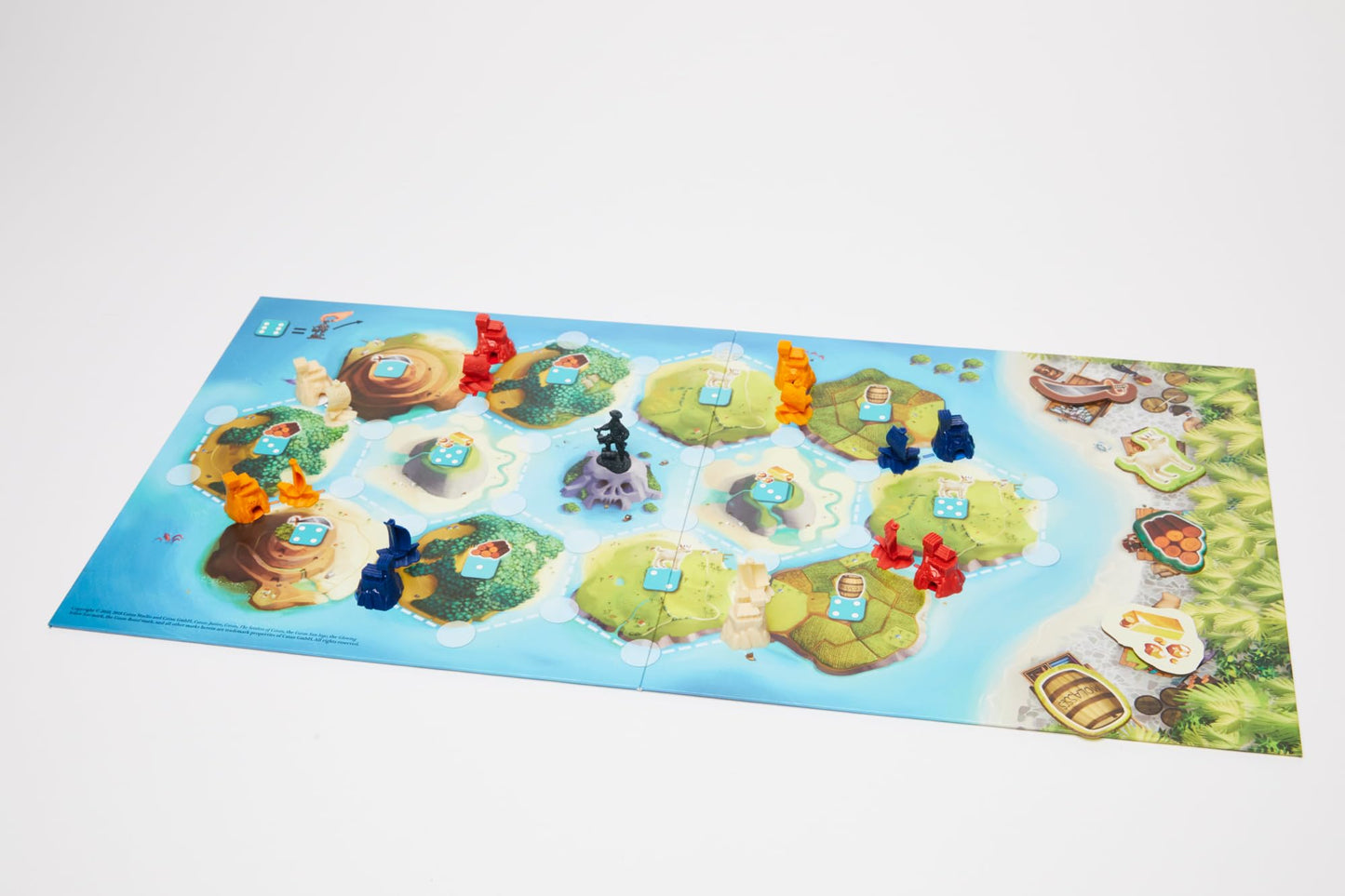 CATAN Junior Board Game - Strategy Game for Kids & Adults, Ages 6+, 2-4 Players, Stand Alone, Multi-Color, Model CN3025