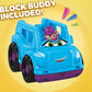 Mega Bloks First Builders Tina Tour Bus With Big Building Blocks, Building Toys For Toddlers (6 Pieces)