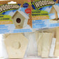 Set of 2 Kids DIY Woodshop Bird House and Bird Feeder - Easy To Assemble Activity Sets for Children