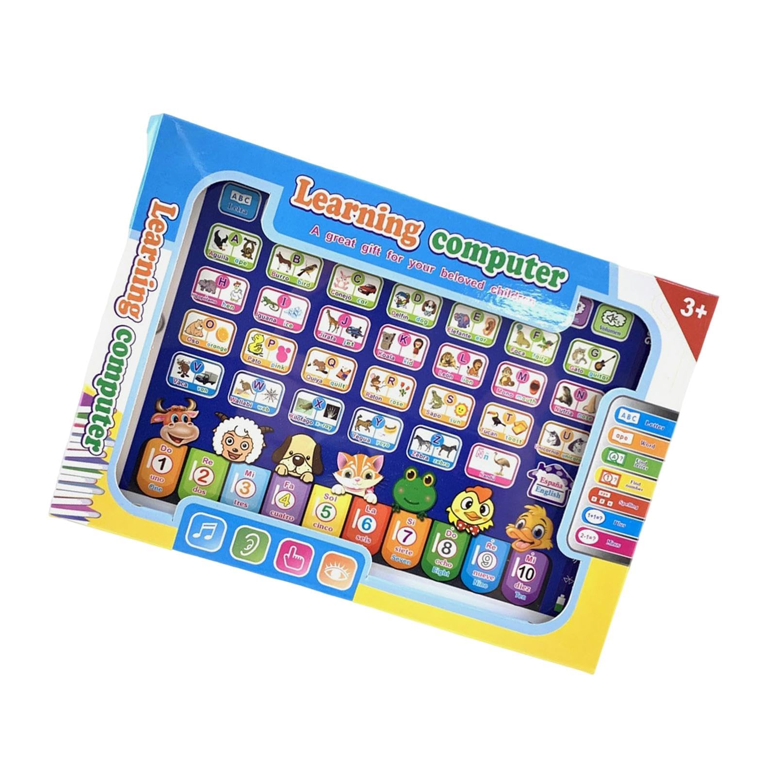 Snappsy Learning Machine Tablet Toys Early Education Toy Study Game For Kids Gift Spanish And English