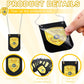 Loetere 12 Pcs Pretend Play Police Badges Officer Badge Detective Badge Cop Badge Fbi Badge Prop With Chain Police Accessories H