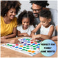 Madanar Blank Create Your Own Board Game Kit Diy 143 Piece Set - Perfect For School Projects: Player Pieces, Spinner, Playing Cards, Dice, Sand Timer, Pawns, Storage Box, And More - Fun For Family