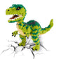 Geniteen Building Block Dinosaur Model Micro Mini Blocks Dinosaur Building Kit Gifts for Kids and mature-themed (Velociraptor)
