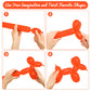 Hykjnbw Orange Long Balloons For Balloon Animals, 260 Balloons Art Kit For Twisting, Skinny Modeling Balloons Supplies For Birth