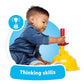 Mega Bloks Lil' Building Toolkit Set - Preschool Building Toys with Hammer, Multi-color, Plastic, Model GNT91